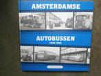 Amsterdamse Autobussen 1908-1960, Boeken, Vervoer en Transport, Ophalen of Verzenden, Tram, Zo goed als nieuw