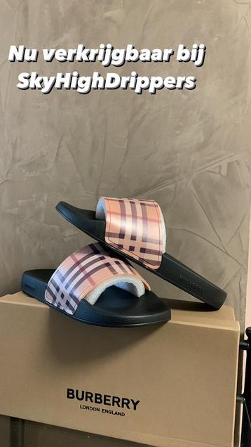 Burberry slippers maat 43 (uniseks)