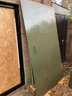 Stalen deur PGEM transformator huisje, Doe-het-zelf en Verbouw, Deuren en Horren, 215 cm of meer, Buitendeur, Metaal, Ophalen