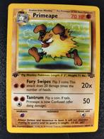Jungle Primeape 1st edition nm-, Hobby en Vrije tijd, Ophalen of Verzenden, Zo goed als nieuw, Losse kaart