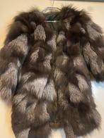 Zilvervos bontjas maat s/m, Kleding | Dames, Ophalen, Zo goed als nieuw, Maat 36 (S), Bruin