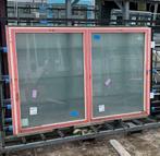 (80) Nieuw aluminium draai kiep raamkozijn met melkglas, Doe-het-zelf en Verbouw, Kozijnen en Schuifpuien, Ophalen, Raamkozijn