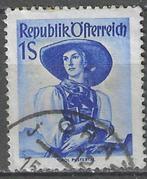 Oostenrijk 1948/1950 - Yvert 750 - Klederdrachten (ST), Verzenden, Gestempeld