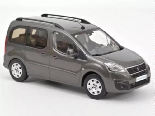 Peugeot Partner '16 Moka Bruin schaal 1:18 NOREV ref. 184894, Hobby en Vrije tijd, Modelauto's | 1:18, Nieuw, Auto, Norev, Verzenden