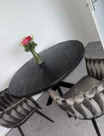 Mangohout eettafel 120cm, Huis en Inrichting, Tafels | Eettafels, Ophalen of Verzenden, Zo goed als nieuw, Rond, 100 tot 150 cm