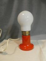 Hip Retro vintage jaren 60 tafellampje, Ophalen of Verzenden, Glas, Vintage, Minder dan 50 cm