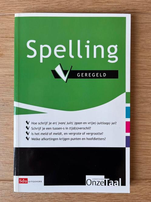 Spelling geregeld, Boeken, Overige Boeken, Zo goed als nieuw, Ophalen of Verzenden