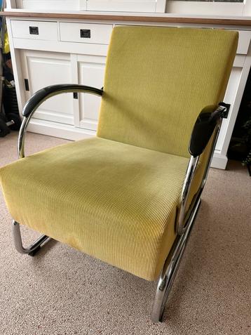 Gispen 407 fauteuil Dutch Originals appel groen beschikbaar voor biedingen