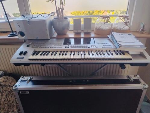 Te koop Yamaha Keyboard, grijs antraciet, Muziek en Instrumenten, Keyboards, Zo goed als nieuw, 61 toetsen, Yamaha, Ophalen
