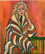 Schilderij “Droomvrouw” 25x30 cm, Ophalen of Verzenden