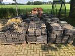 Blauw / grijze dakpannen, Doe-het-zelf en Verbouw, Dakpannen en Dakbedekking, Ophalen of Verzenden, Gebruikt, Blauw, Steen of Klei