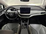 Skoda Enyaq iV 60 1STE-EIGEN. 1/2-LEER CAMERA TREKHAAK, Auto's, Skoda, Automaat, Achterwielaandrijving, Gebruikt, Zwart