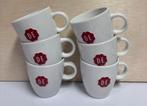 6 Douwe Egberts Mokken - Zo Goed Als Nieuw, Keramiek, Ophalen of Verzenden, Zo goed als nieuw, Effen