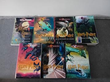 Harry Potter boeken deel 1 tm 7 softcover J.K. Rowling beschikbaar voor biedingen