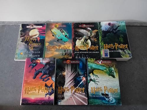 Harry Potter boeken deel 1 tm 7 softcover J.K. Rowling, Boeken, Fantasy, Gelezen, Ophalen of Verzenden