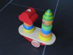 Houten balans evenwichtspel met clown., Ophalen of Verzenden, Zo goed als nieuw, Overige typen