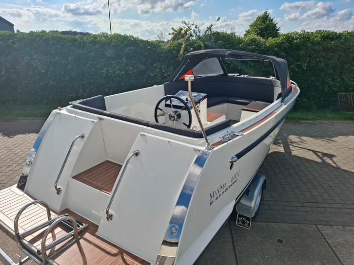 Maxima 630i 630 tender sloep tendersloep 33pk vetus inboard, Watersport en Boten, Sloepen, Gebruikt, 10 tot 30 pk, 6 meter of meer