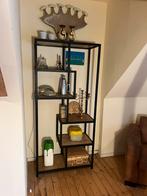 Open wand vakken kast, stevig gelast metaal., Huis en Inrichting, Kasten | Wandmeubels, Ophalen, Zo goed als nieuw, Minder dan 150 cm