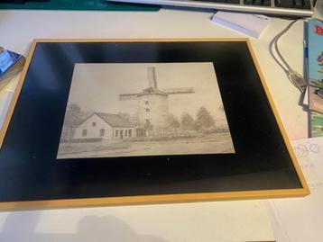 Leuke tekening van de molen in zevenaar (aan de Molenstraat) beschikbaar voor biedingen