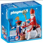 Vintage Playmobil 4893 Sinterklaas en Piet, Ophalen of Verzenden, Gebruikt, Los playmobil