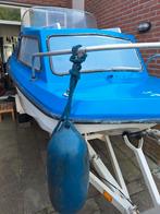 Vissersboot met suzuki DF 9.9 4-takt buitenboordmotor, Ophalen of Verzenden, Zo goed als nieuw, Minder dan 10 pk, Tot 6 meter