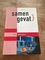 Samengevat Wiskunde A VWO - Zo goed als nieuw!, Ophalen of Verzenden, Zo goed als nieuw, VWO, Wiskunde A