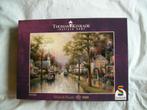 puzzel thomas kinkade, Hobby en Vrije tijd, Denksport en Puzzels, Ophalen, 500 t/m 1500 stukjes, Zo goed als nieuw, Legpuzzel