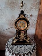 Prachtige gedetailleerde grote Antieke pendule., Antiek en Kunst, Antiek | Klokken, Ophalen of Verzenden