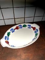 Boerenbont ovale schaal, Ophalen of Verzenden, Aardewerk, Boerenbont, Schaal of Schalen