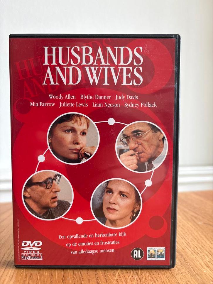 Husbands and Wives DVD - Woody Allen, Cd's en Dvd's, Dvd's | Drama, Zo goed als nieuw, Drama, Vanaf 16 jaar, Ophalen of Verzenden