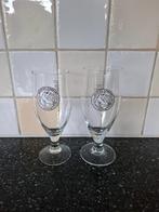 Bierglazen Uiltje - Haarlem, Verzamelen, Ophalen of Verzenden, Zo goed als nieuw, Bierglas