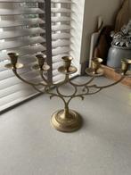 Kandelaar van koper 5 armig, Antiek en Kunst, Ophalen of Verzenden, Koper of Brons