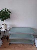 Glazen tafel met TL-verlichting, Ophalen, 25 tot 50 cm, Minder dan 100 cm