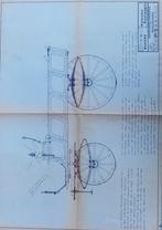 Hout modelbouw tekening, Ophalen of Verzenden, Gebruikt