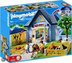 Playmobil dierenkliniek 4343, Ophalen of Verzenden, Zo goed als nieuw, Complete set