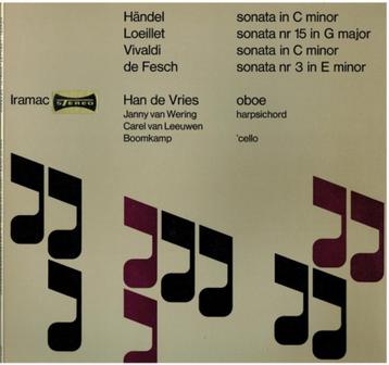 Han de Vries Handel Loeillet Vivaldi de Fesch Sonata beschikbaar voor biedingen