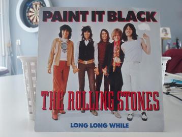 7" Single The Rolling Stones - Paint It Black / Long Long Wh beschikbaar voor biedingen