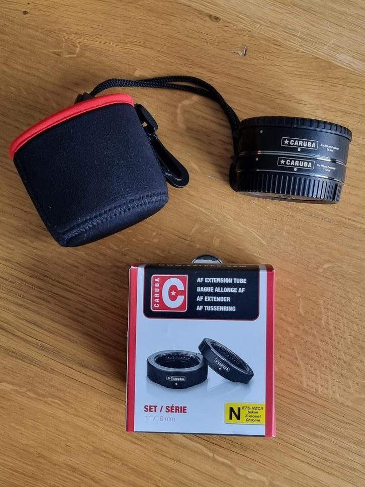 Tussenringen Nikon Z-serie, Audio, Tv en Foto, Fotografie | Lenzen en Objectieven, Zo goed als nieuw, Toebehoren, Ophalen of Verzenden