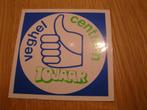 sticker veghel centrum 10 jaar duim omhoog *, Ophalen, Zo goed als nieuw, Bedrijf of Vereniging