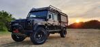 Land Rover Defender 130 TD5 Crew CAB HCPU, Auto's, 2500 cc, Land Rover, Zwart, Stoelverwarming