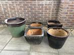 Buitenpotten, Tuin en Terras, Bloempotten, Steen, Tuin, Zo goed als nieuw, Overige vormen