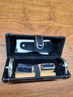 Schoenpoetsset in etui, Onbekend, Zwart, Overige typen, Ophalen of Verzenden