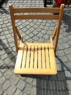 Zes mooie houten klapstoeltjes, Ophalen, Zo goed als nieuw, Hout