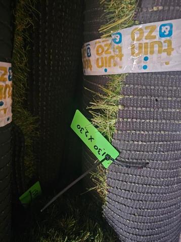 Coupon Kunstgras - 1.30 x 2.30 meter beschikbaar voor biedingen
