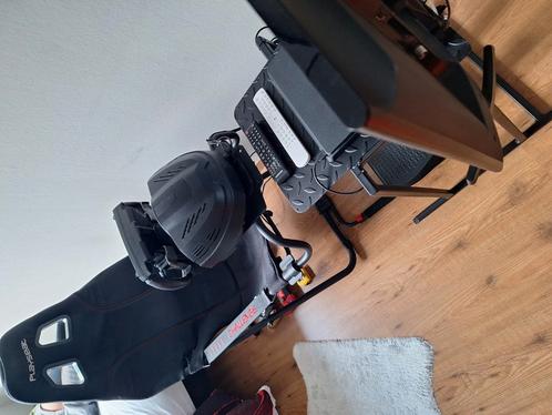 Complete sim race set thrustmaster, Spelcomputers en Games, Games | Pc, Zo goed als nieuw, Racen en Vliegen, 1 speler, Ophalen