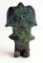 Uit inboedel: Antiek bronzen beeldje , Azteken? ,Peru?, Verzenden