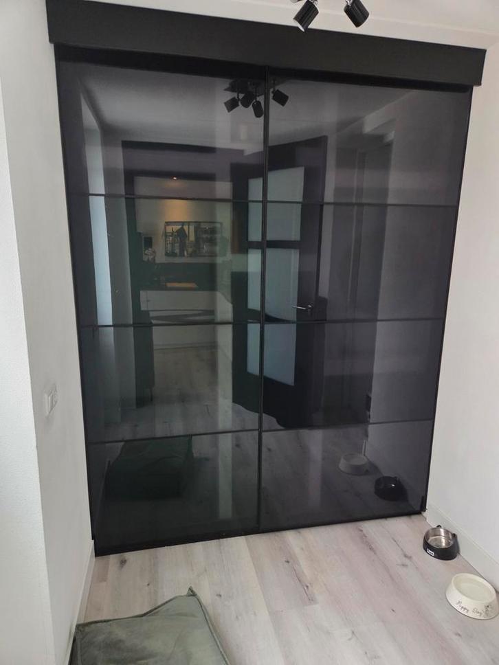 Ikea Schuifdeuren - Perfect voor je kast!, Huis en Inrichting, Kasten | Kledingkasten, Zo goed als nieuw, 25 tot 50 cm, Glas, Ophalen