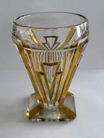 Antiek Boheems art deco glas. Erg mooi, Ophalen of Verzenden