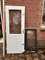 Achterdeur enkel glas, Ophalen, Gebruikt, Minder dan 80 cm, Buitendeur