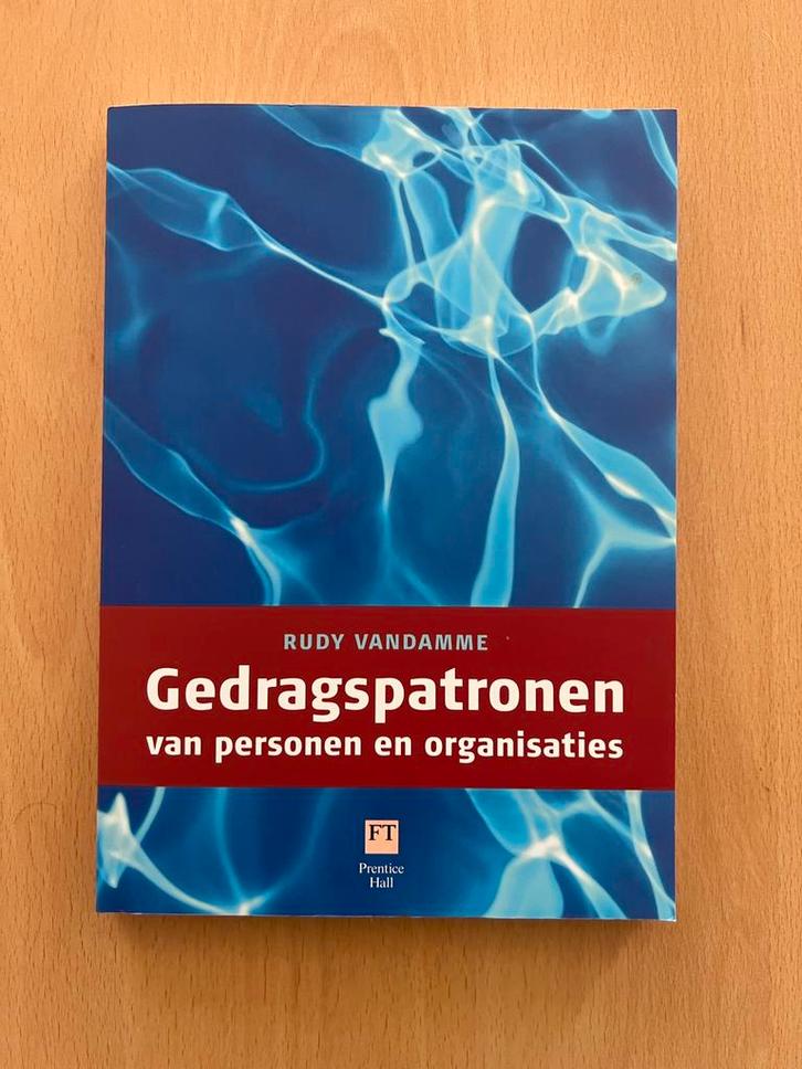 Boek | Rudy Vandamme - gedragspatronen van personen en…, Boeken, Advies, Hulp en Training, Zo goed als nieuw, Ophalen of Verzenden